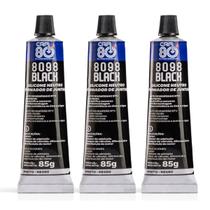 Cola Motor Silicone Forma Junta Black Preto Car80 8098 Cola Motor Silicone Forma Junta Black Preto Car80 8098