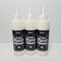 Cola Pano 100 Gramas 100% Lavavel Gliart / Glitter - 3 Unds
