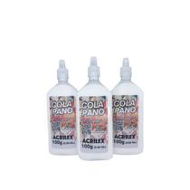 Cola pano 100g pct c/3 acrilex Cola pano 100g pct c/3 acrilex