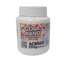 Cola Pano Acrilex p/ Tecidos de Algodão 250g Pronta para uso