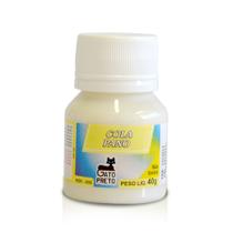Cola Pano Incolor Artesanato 40g Gato Preto