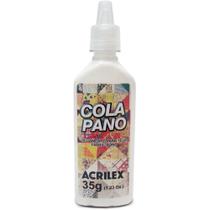 Cola Pano Super Cola Pano Acrilex Bisnaga 35G Caixa com 12 Unidades