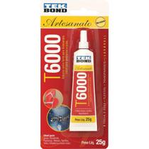 Cola para Artesanato Adesivo EXTRA Forte T6000 25G. - Tekbond