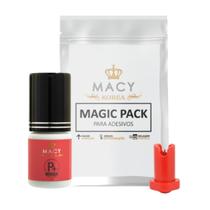 Cola para cílios fio a fio e volume russo Macy P+ 3ml Cola para cílios fio a fio e volume russo Macy P+ 3ml
