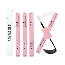 Cola Para Cílios Individuais Super Forte De 10ml E Removedor De Extensão De Cílios De 5ml Com Kit De Cola Para Cílios Individuais Super Forte De 10ml E Removedor De Extensão De Cílios De 5ml Com Kit De