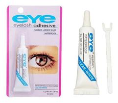 Cola para Cílios Postiço Eyelash Adhesive Branco a Prova Dágua 7g Eye Cola para Cílios Postiço Eyelash Adhesive Branco a Prova Dágua 7g Eye