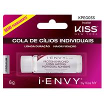 Cola para Cílios Postiços Kiss NY - I-Envy Incolor