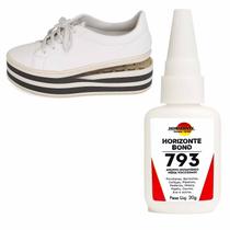cola para colar tenis ultra rapida horizonte bond 20g