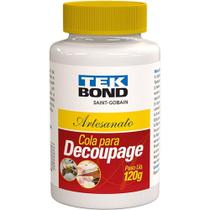 Cola para Decoupage e Artesanato Tekbond 120G - Caixa com 06