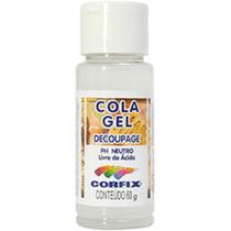 Cola para Decoupage GEL 60ML - Caixa com 6 Cola para Decoupage GEL 60ML - Caixa com 6
