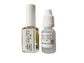 Cola para lace peruca com aplicador + removedor 10ml Cola para lace peruca com aplicador + removedor 10ml