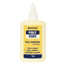 Cola para Madeira 100g PolyFort - Pulvitec