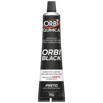 Cola Para Motor Alta Temperatura Orbi Black 70 Gramas 400ºc