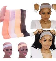 Cola para protese front lace wig peruca fita azul 3 metros original faixa hairgrip touca wigcap