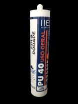 Cola para Rodapé Poliestireno e MDF Silicone PU 40 400g rendimento 8 metros lineares