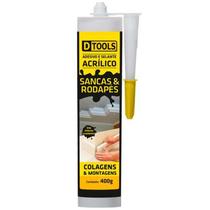 Cola para Sancas e Rodapés 400g - Ideal para Madeira, MDF, Drywall e Mais