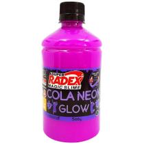 Cola para Slime Neon 500g Roxa Radex