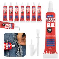 Cola para Tecido GH1200 Permanente Impermeável 10 ml x8 Tubos Cola para Tecido GH1200 Permanente Impermeável 10 ml x8 Tubos