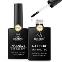 Cola para Unhas Beetles Gel Polish 9 em 1 2x10 ml Cura UV