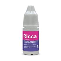 Cola para unhas posticas 5gr - ricca 1342