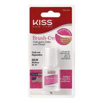 Cola Para Unhas Postiças Kiss New York Brush-On 5g