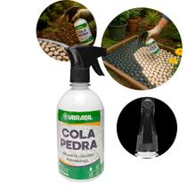 Cola Pedra Fixador de Pedras para Jardim Borrifador 500 ml - vbrasil Cola Pedra Fixador de Pedras para Jardim Borrifador 500 ml - vbrasil