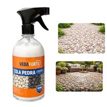 Cola Pedra Fixador de Pedras para Jardim Borrifador 500 ml Cola Pedra Fixador de Pedras para Jardim Borrifador 500 ml