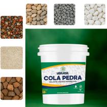 Cola Pedra Fixador Selante Para Jardim 18 Litros 80 a 150m2