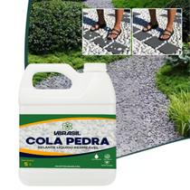 Cola Pedra Fixador Selante Para Jardim 5 Litros 13 a 35m2 Cola Pedra Fixador Selante Para Jardim 5 Litros 13 a 35m2