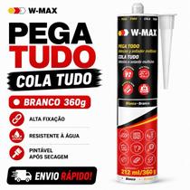 Cola Pega Tudo Branco 212ml/ 360g ou 40ml/ 70g W-Max Wurth Cola Pega Tudo Branco 212ml/ 360g ou 40ml/ 70g W-Max Wurth