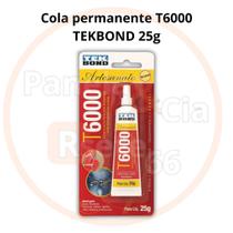 Cola permanente artesanato T6000 TEKBOND 25g - Multiuso