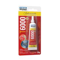 Cola Permanente Extra Forte T6000 25g - Jóias Bijuteria Cola Permanente Extra Forte T6000 25g - Jóias Bijuteria