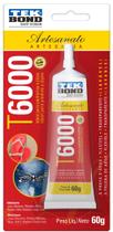 Cola Permanente P/ Artesanato Tekbond T6000 60 gramas Blister - 24357006002