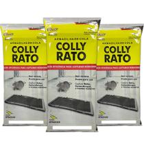 Cola Placa para Rato Placa Adesiva Roedores Pega Gruda Rato Camundongo 3 Pares