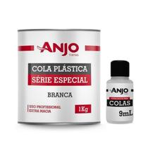 Cola plastica serie especial anjo 1 kg branca