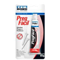 Cola Preg Fácil 85Gr Substitui Prego E Parafuso Tekbond Branca Cola Preg Fácil 85Gr Substitui Prego E Parafuso Tekbond Branca
