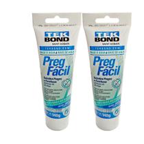 Cola prega fácil base água bisnaga 140g 2 unidades - Tekbond