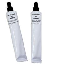 Cola Preta Borracha Alto Falantes 40Gr 2 Unidades Preto