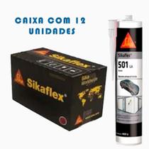 Cola profissional de silicone de pu sika branco - cx c/12