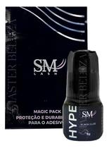 Cola Profissional Hype Sm Para Alongamento De Cílios 3g Preto Cola Profissional Hype Sm Para Alongamento De Cílios 3g Preto