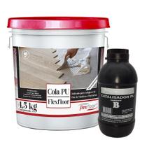 Cola Pu Flexfloor 5Kg Colagem e Colocação de Pisos de Madeira e Borracha