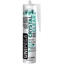 Cola Pu Incolor Adesivo Hibrido Crystal Clear 280 Ml Fixa Tudo Obra Construçao