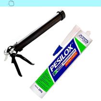 Cola Pu Multiuso Pesilox Fixa Tudo Adespec Tubo Aplicadora Transparente Cola Pu Multiuso Pesilox Fixa Tudo Adespec Tubo Aplicadora Transparente