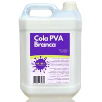 Cola Pva 5 Litros Branca Madeira Extra Papelão Concreto - Grudfix
