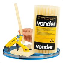 Cola Quente Bastão 1kg Refil 12X280mm 36 peças Vonder Cola Quente Bastão 1kg Refil 12X280mm 36 peças Vonder
