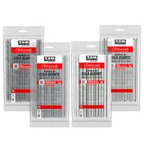 Cola Quente Bastão Fina 1kg Translucida Tekbond De 78 a 80 Bastão Cola Quente Bastão Fina 1kg Translucida Tekbond De 78 a 80 Bastão