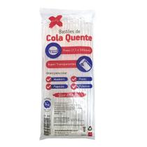 Cola Quente Bastão Fino 7,2mm X 30cm- Pacote C/1kg - Make+