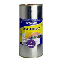 Cola RevestSul Para Acrílico 900ml Universal Quimica Policarbonato