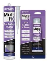 Cola Rodapé Sanca Rodateto Poliestireno 420g Pulvitec Multf Cola Rodapé Sanca Rodateto Poliestireno 420g Pulvitec Multf