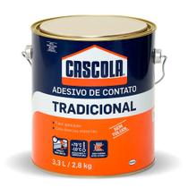 Cola Sapateiro De Contato Sem Toluol 2,8kg Tradicional - Cascola